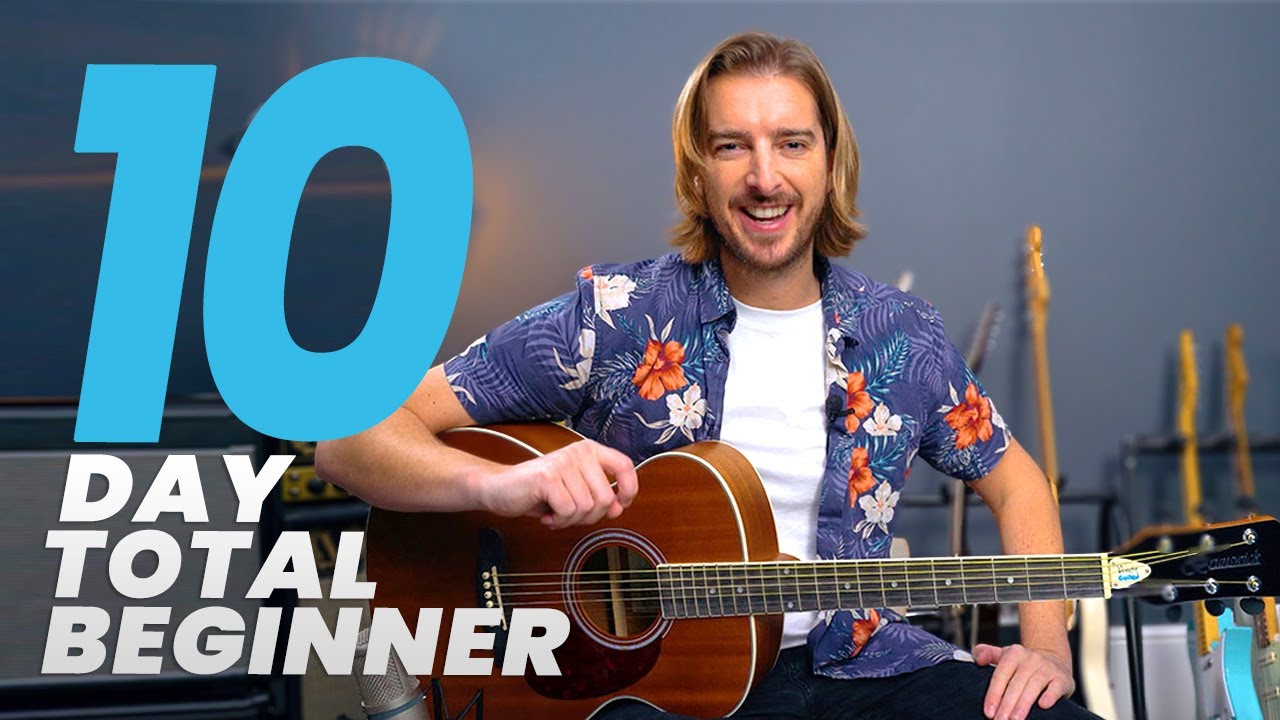 Acoustic Guitar Day 1 - Absolute Beginner? Start Here! (Ad Free!) - YouTube