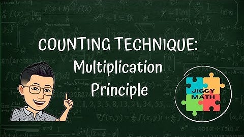 Counting Technique - Multiplication Principle
