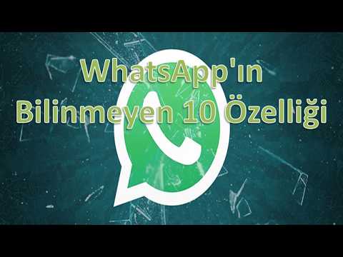 WhatsApp'ın Bilinmeyen 10 Özelliği