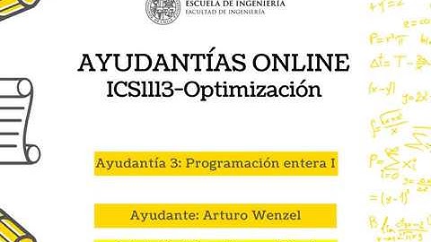 Ayudantía 3 - Programación Entera I
