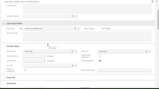 IBM TRIRIGA Lease Admin | Intro + Key Admin Areas