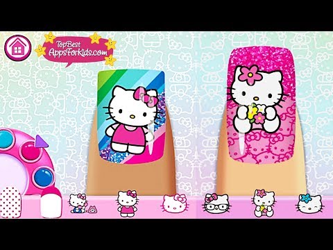 Hello Kitty Nail Salon 💅 Free Manicure design App for Kids