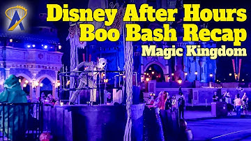 Disney After Hours Boo Bash Recap