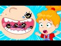 Aprende a cepillarte los dientes | Groovy el Marciano &amp; Phoebe dibujos animados educativos