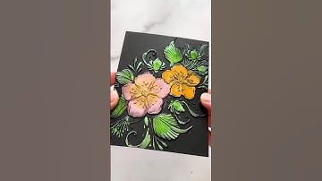 This Lunar Paste Cardmaking Technique Will AMAZE You!! - Crafting ASMR #asmr #asmrsounds #crafts