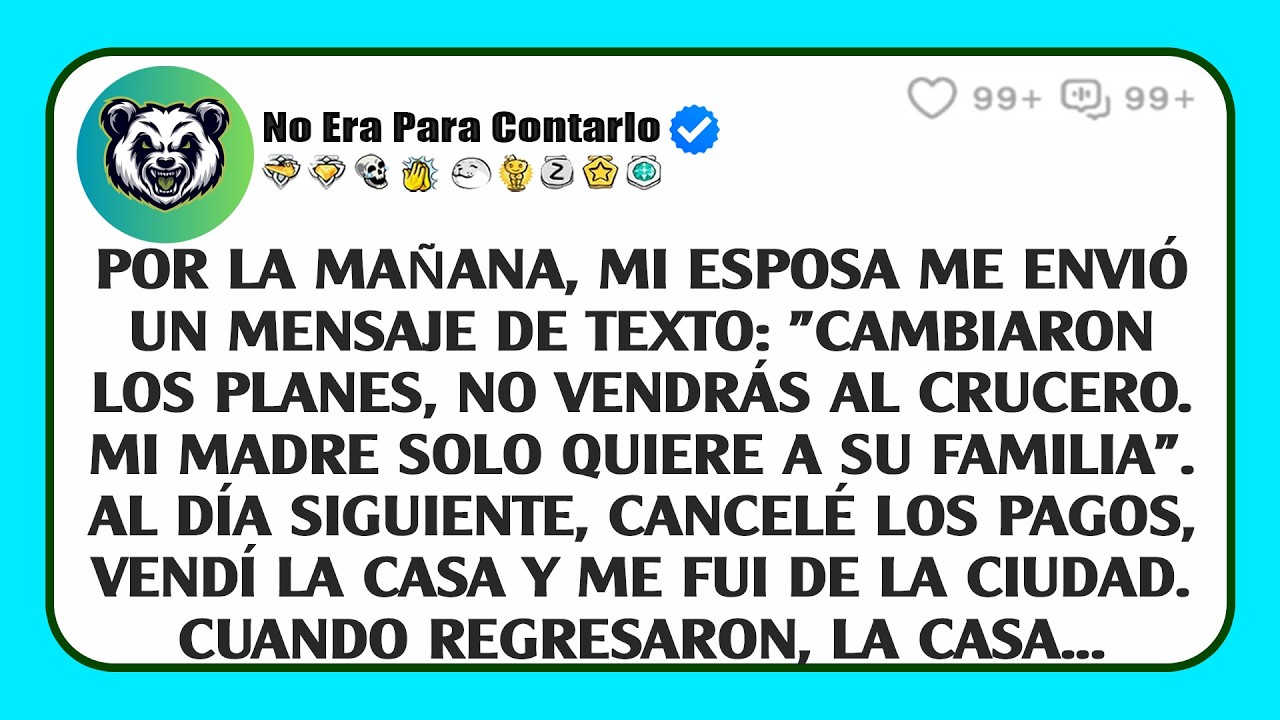 Por La Mañana, Mi Esposa Me Envió Un Mensaje De Texto: 