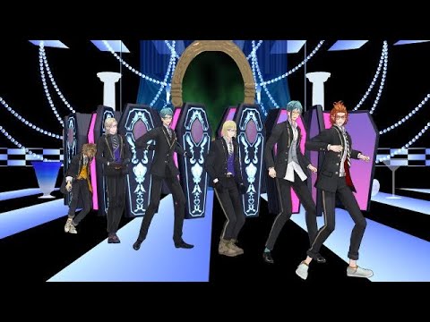 【MMDツイステ】エンヴィキャットウォークをほぼ固定カメラで※メガネ着用【リーチ兄弟,ヴィル,ルーク,ケイト,ラギー】