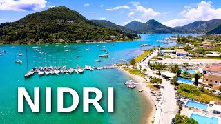 Nidri, Lefkada Walking Tour 4k  Explore The Best Of Nidri's Attractions (Greece)