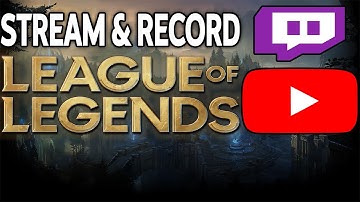 HOW TO Stream & Record League of Legends in 2025 using OBS Studio