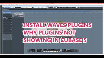 How To Install Waves Plugin and Why Your Plugins Are Not showing In Cubase 5 in 2022