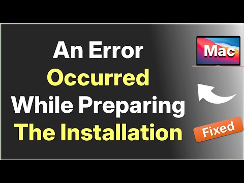 An error occurred