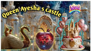 Castle Of Queen Ayeshathere A Royal Dining Hall Where Cake Burger Fruit
