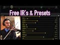 How to Make Your Electric Violin Sound Acoustic - Free Helix Presets