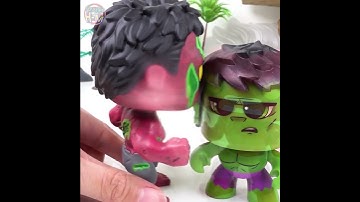 Zombie Hulk Funko pop and Red hulk Funko pop | Charles Hero Movie #shorts