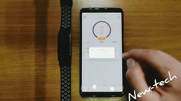 How to connect Q8S with FitCloud app in Android phone SmartWatch q8s Smartband