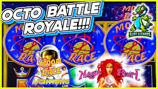 OCTO BATTLE! SLAPPING IT IN HARD! Lightning Link Moon Race VS Magic Pearl Slot HIGHLIGHT screenshot 5