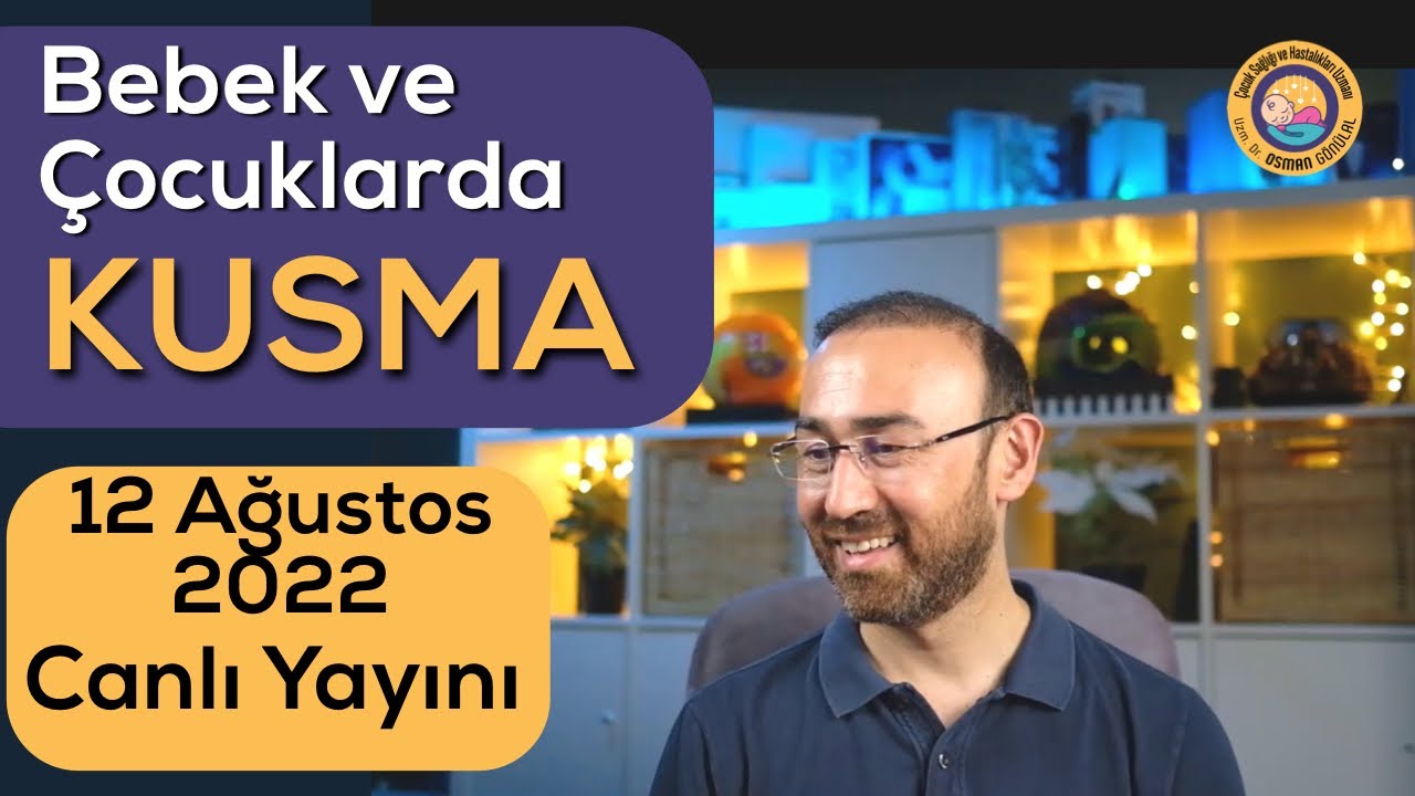Bebek ve Çocuklarda Kusma (Neden Olur, Ne Yapmalı, Ne Yapmamalı) #canlıyayın #sorucevap