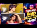 Instagram Trending Chaleya Chaleya Waal Song Reels Editing | Reels Lyrics Template Tutorial