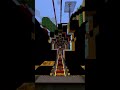 Montaña Rusa Minecraft #48 #shorts Roller Coaster