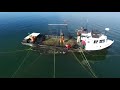 Viking At Fairport,Mi lifting Trap Nets To End Whitefish Season Lake Michigan