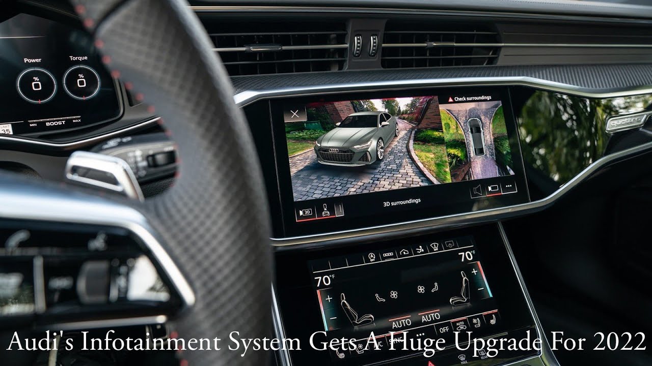 Infotainment and Audi connect