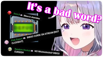 Biboo Didn’t Know It Was A Bad Word...