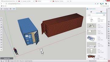 How to Find Shipping Containers on SketchUp for the Web for Andrew Hutton