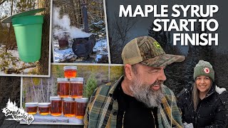 Famous Making Small Batch Maple Syrup; Start to Finish 2024 Wealth