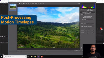 Post-Processing Motion Timelapse Using After Effects