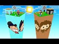 MİLYONER KULE VS EVSİZ KULE - Minecraft