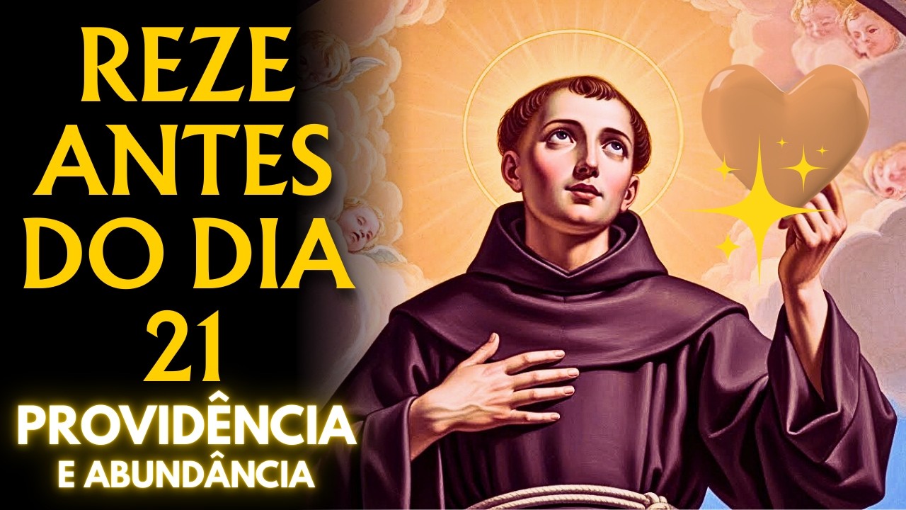 OUÇA o Pai Nosso da Prosperidade e Abundância com Santo Antônio para uma Virada em 2026 🙏