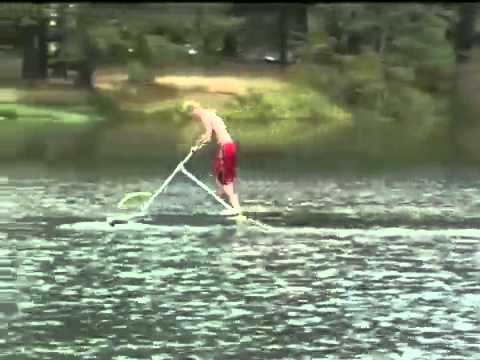 Водный велосипед с крыльями и без колёс - YouTube