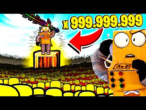 КАК Стать Самым ЧИТЕРСКИМ ГЕРОЕМ в МИРЕ за 5 МИНУТ! 999.999.999 СИЛЫ НУБ И ПРО ВИДЕО ROBLOX