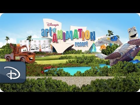 Video: Disneyn Art of Animation Resort -valokuvakierros