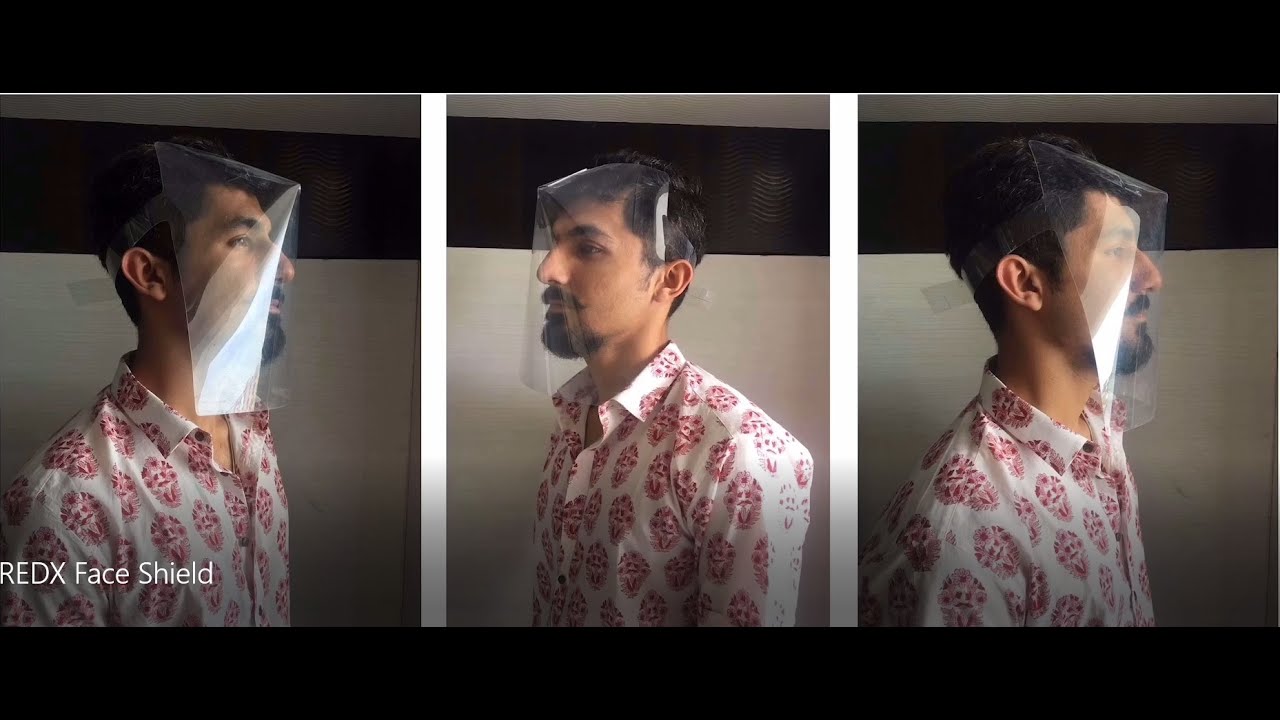 REDX WeSchool's Face Shield - COVID-19 Samadhan | MHRD Mega Innovation Challenge