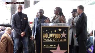 RECORDING ARTISTS NEW EDITION HONORED WITH HOLLYWOOD WALK OF FAME STAR