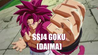 SSJ4 GOKU DAIMA IS TOO GOOD HE NEEDS TO BE BANNED! - DBFZ