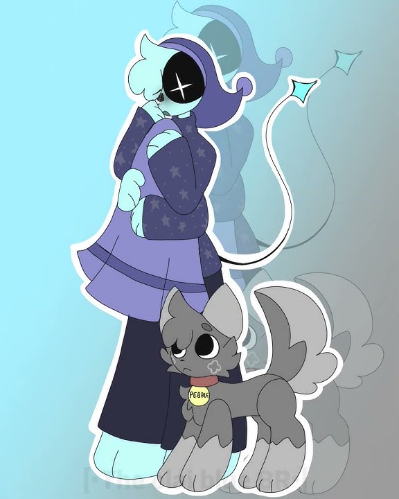 |astro, Pebble & flutter   My AU style| part 6 - dandy's world #dandysworld #astro #pebble #flutter