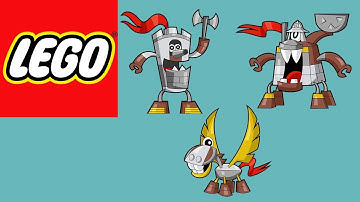 How to Build a New LEGO Mixels Medival Max (Fanmade)!