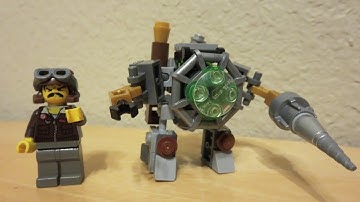 Lego TUTORIAL: BioShock Big Daddy