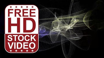 Free Stock Videos – abstract colors aurora ethereal waves lines moving randomly 2D animation