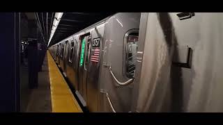 Newly Debuted R211 D Train To Coney Island Arrives Kingsbridge Road