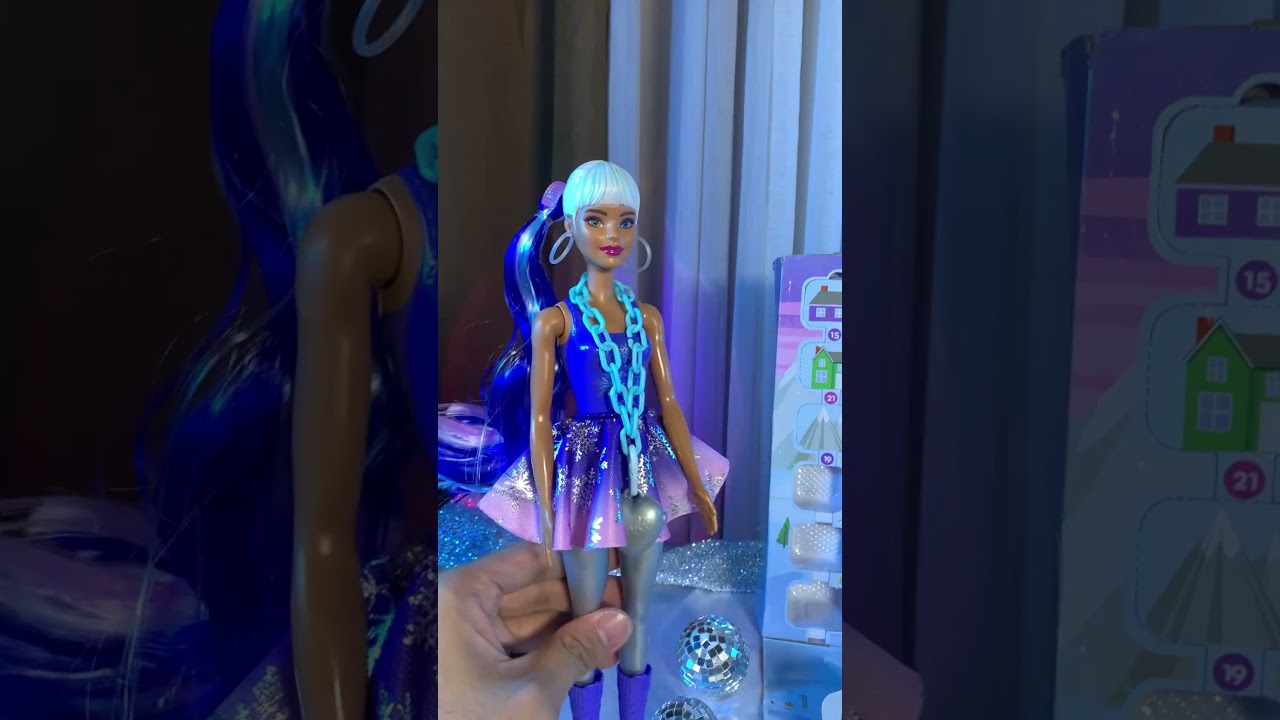 ДЕНЬ 14 🎄 Адвент-календарь Barbie Color Reveal | #шорты #барби #быстраяраспаковка Джон в Доме Мечты