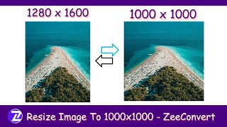 Resize Image To 1000x1000 Pixel Without Losing Quality
