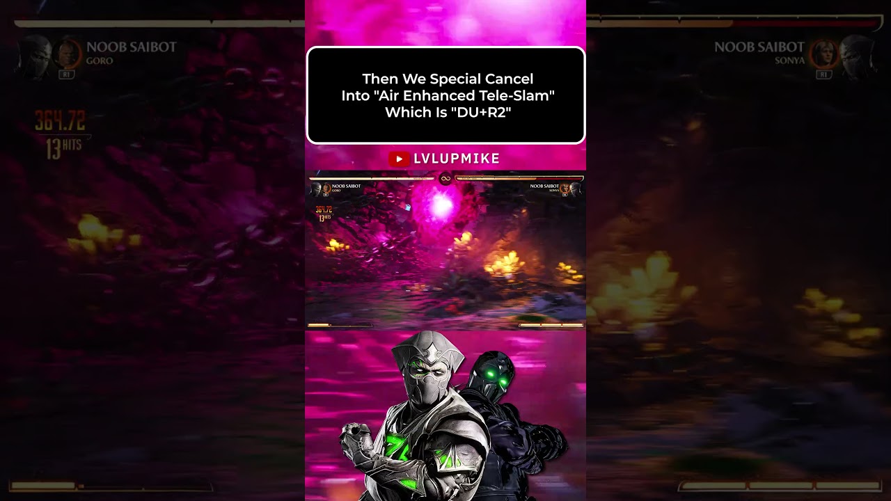 Noob Saibot and Goro COMBO Tutorial | Mortal Kombat 1