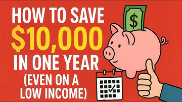 How to Save $10,000 in One Year (Even on a Low Income)