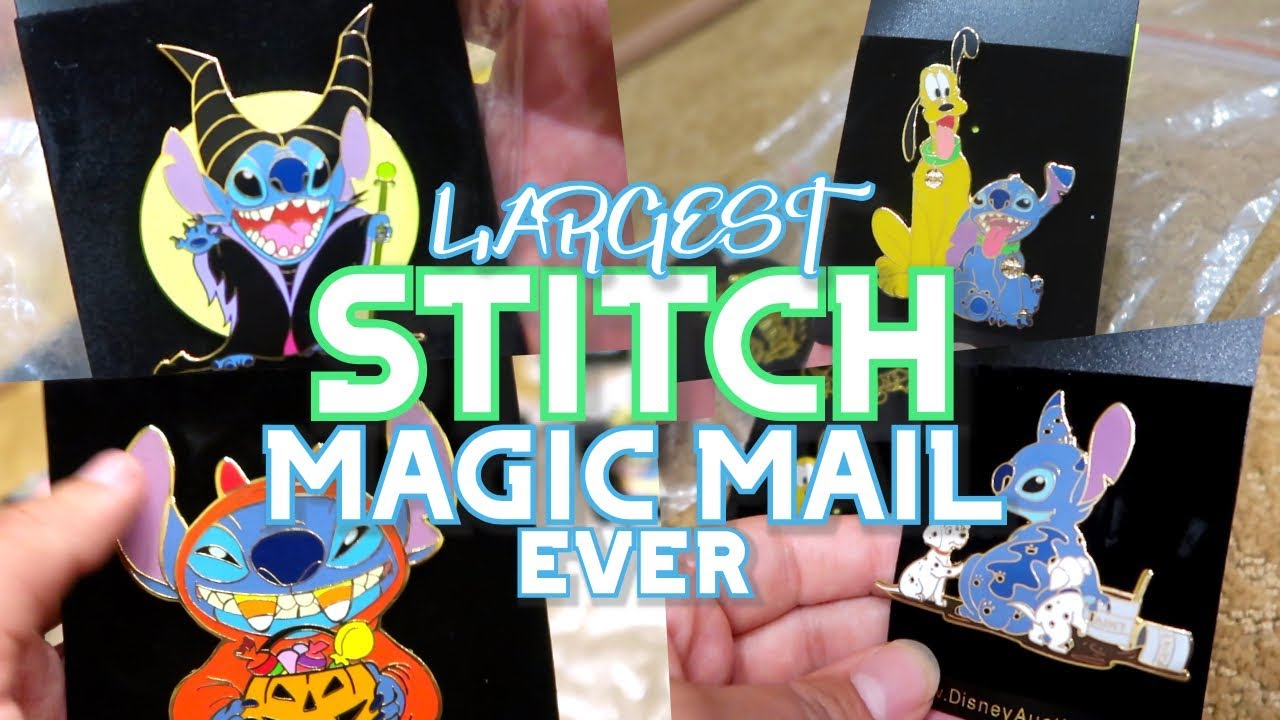 Disney Auctions スティッチとアヒル ピンバッジ Disney Auctions