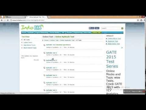 free aptitude test online