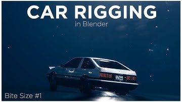 EASY Car Rig in Blender! | Bite Size#1