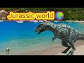 Most amazing trex dino  on the beach  ll dinosaur  beach  pay walk karte hue ll viral trex